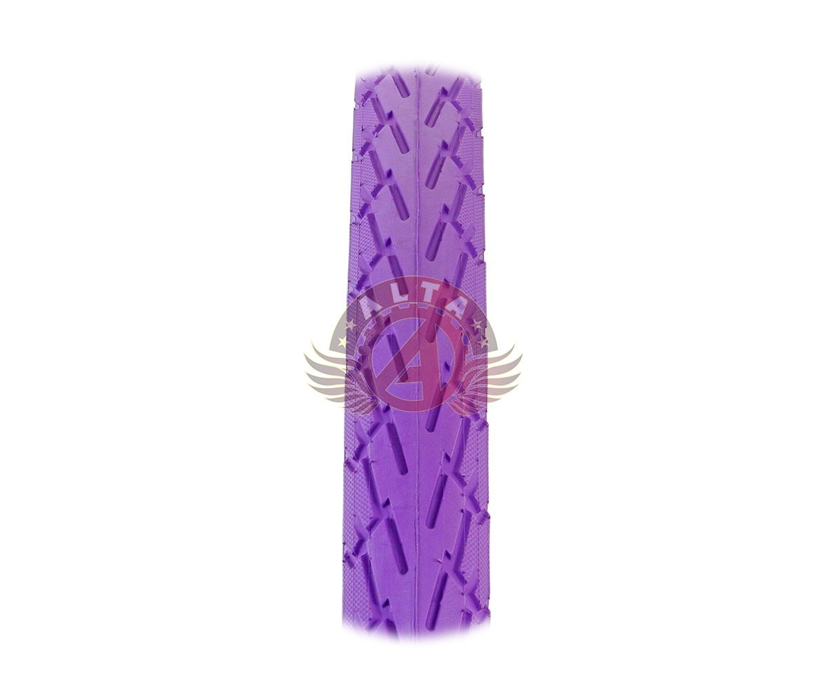 2 ALTA BICYCLE WIRE BEAD 700 x 40c PURPLE DURABLE TIREs CORDOBA SEMI-SLICK TREAD