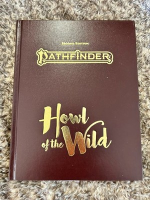 Pathfinder PF2e Howl of the Wild Special Edition Hardcover