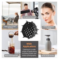 Hot Andoer 30cm/ 11.8in Mini Octagonal Softbox With Removeable Diffuser Cloth Ho