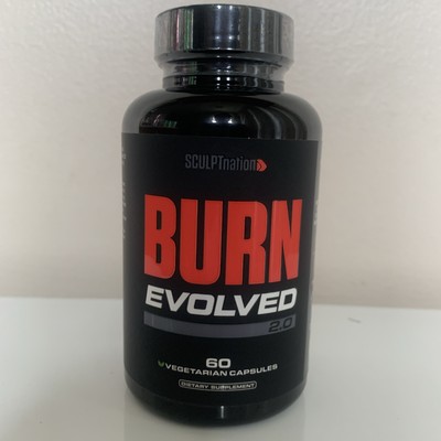 Sculptnation Burn Evolved 2.0 Thermogenic Fat Burner 60 Caps Gluten Free NEW