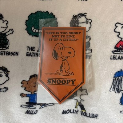 Peanuts Snoopy Museum Limited Edition Pennant-Shaped Postcard | eBay