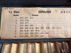 Vintage Genuine GRUEN Material - Stem Assortment with 9 Glass Viles - Most EMPTY — photo 2