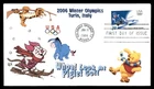 Mayfairstamps US FDC 2006 Colorado winter Olympics Turin Italy winnie the pooh F