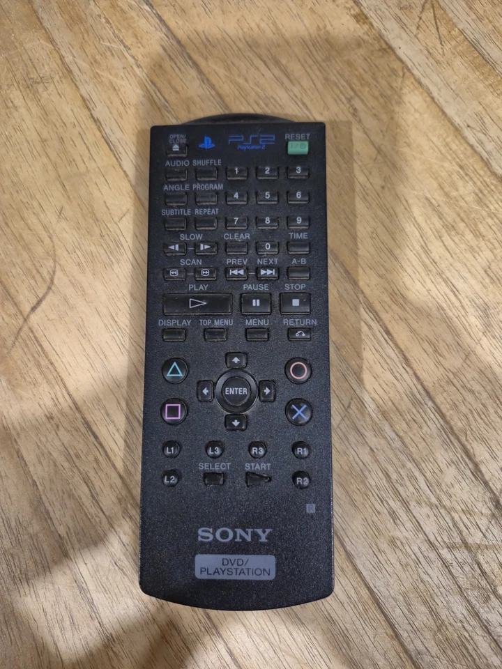 Genuine SONY PLAYSTATION 2 PS2 DVD SCPH-10150 Remote Control Only - Image 2 of 4