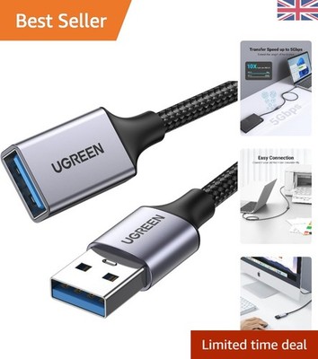 1 m USB 3.0 Verlängerungskabel - 5 Gbit/s High Speed für Tastatur, Maus und mehr