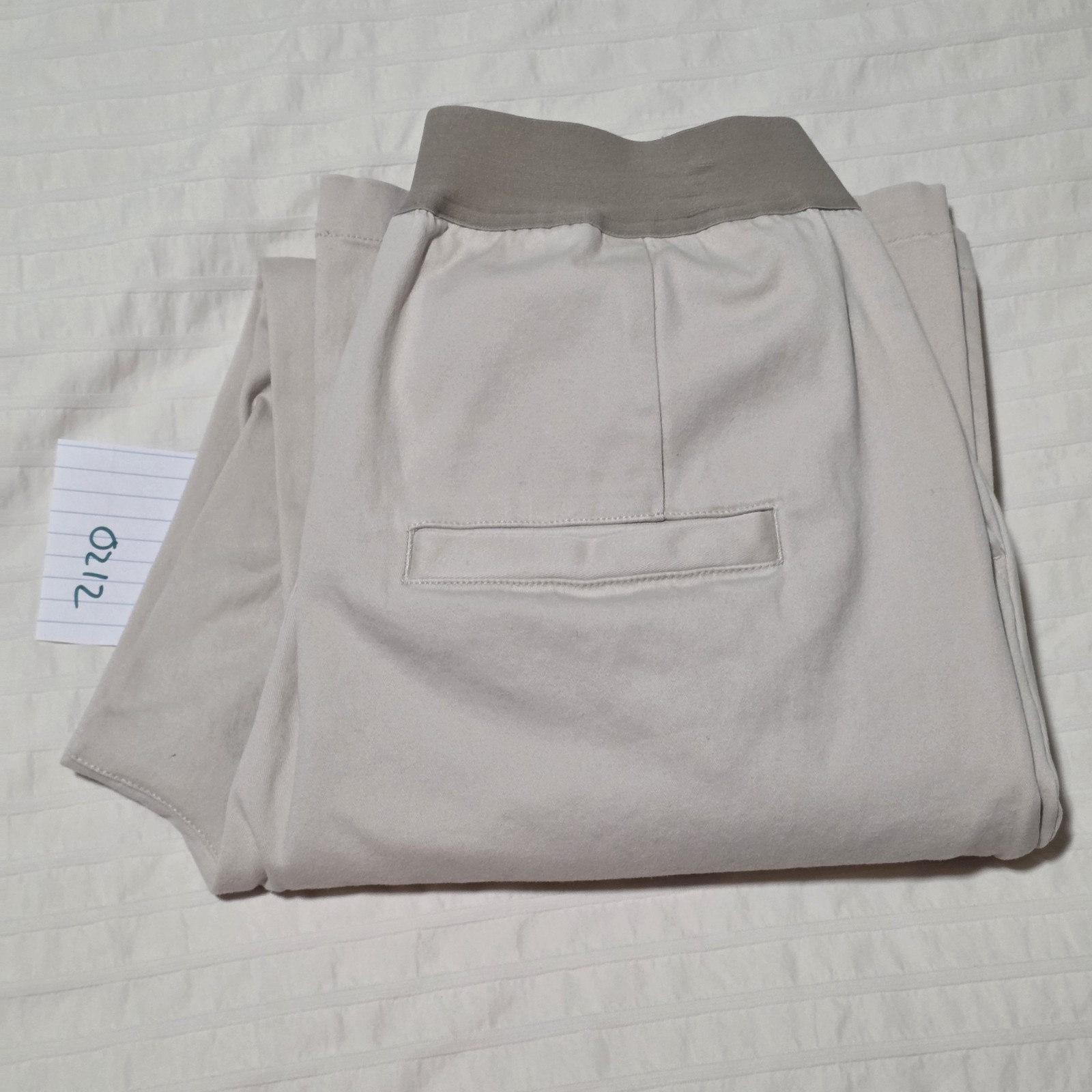 Essentials Fear of God Khaki Pants Men Large 34x31 Beige Bagggy Fit EUC thumbnail 13