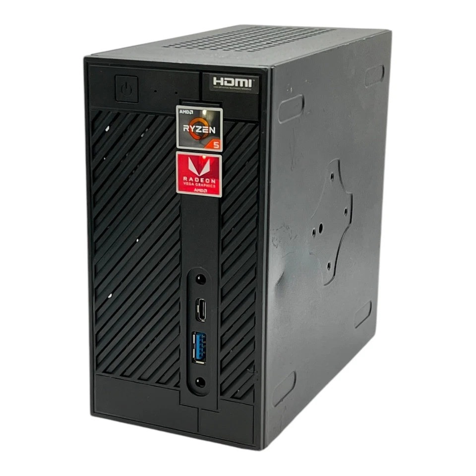 AsRock DeskMini A300 | AMD Ryzen 5 2400G | 16GB RAM | 256GB SSD | Win 11 - Bild 2 von 4