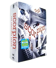 Scorpion The Complete Series Seasons 1-4 ( DVD 24-Disc Box Set ) Free Ship