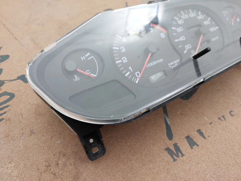 96 98 JDM Nissan Silvia S14 Zenki 200SX Zenki Black Face Cluster Instruments - Image 3 of 4