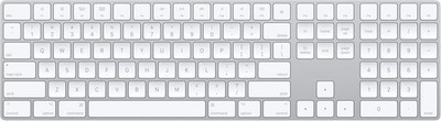Apple Magic Keyboard with Numeric Keypad - A1843 - White - Free Shipping!!