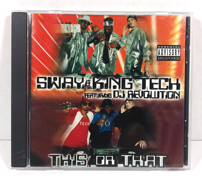 Sway & King Tech This or That CD 1999 Interscope Eminem RZA KRS-One Rare OOP EC
