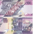 Kenya / Kenia - 100 Shilingi 2024 UNC - Pick New