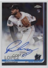 2019 Topps Chrome Rookie Auto Pablo Lopez #RA-PL Auto 03j5