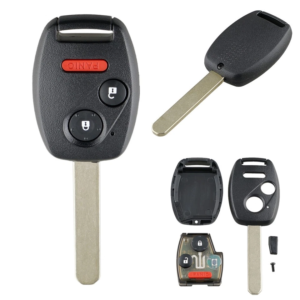 2 for Honda Odyssey 2005 2006 2007 2008 2009 2010 Remote Key Fob OUCG8D-380H-A - Image 3 of 4