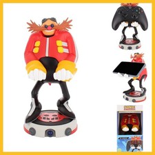 Dr. Eggman Cable Guys Controller Phone Holder Sonic 1 Pack Multicolor