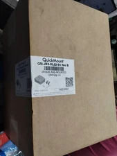 Case of 4 New in Box IronRidge QM-JBX-RL02-B1 Rev B Rail-Mounted JayBoxes