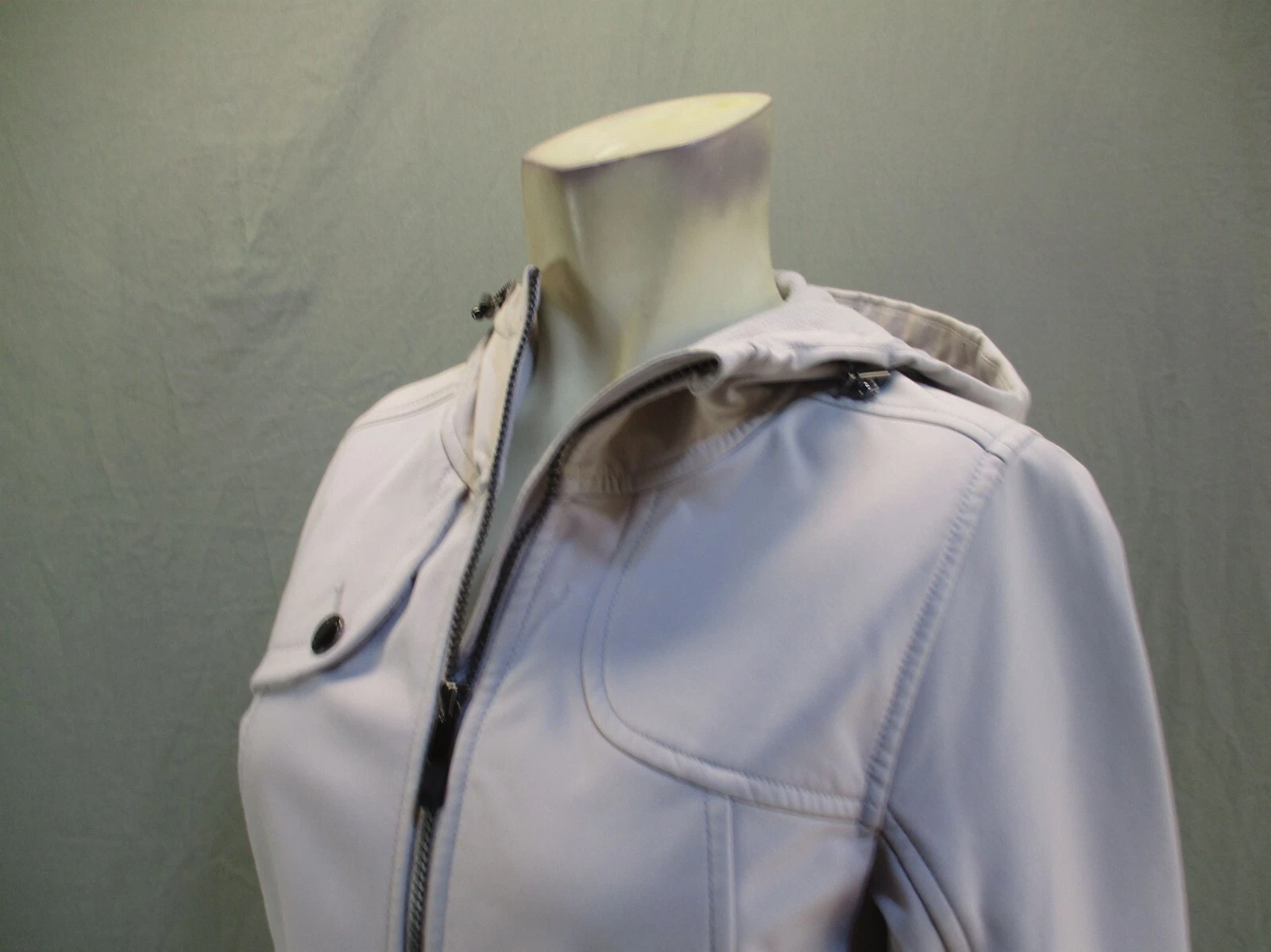 lole full zip stand collar fleece lined insulated jacket