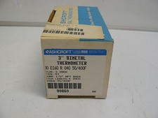 ASHCROFT 30 EI60 R 040 50/400F 3 INCH BIMETAL THERMOMETER NEW