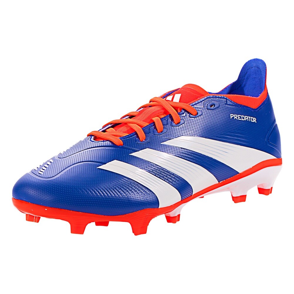 Мужские футбольные бутсы Adidas Predator League FG размера 10,5, синие бутсы #348