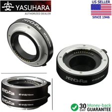 Yasuhara NANOHA Auto Extension 10mm & 16mm Tube Set for Sony NEX Mount 