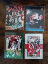 Tony Gonzalez, Kansas City Chiefs/Atlanta Falcons, 20 football card lot