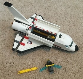 Lot of 2 Incomplete LEGO Sets 3367 City Space Shuttle Creator 31079 Surfer Van 