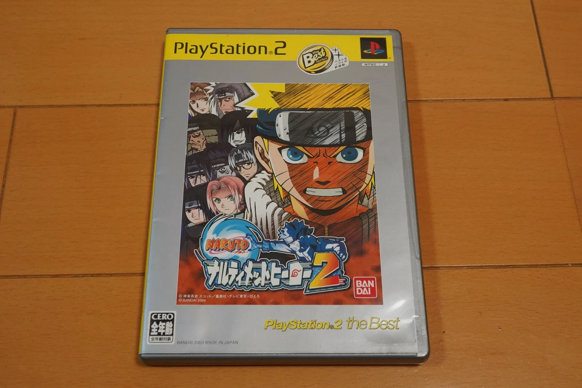 PLAYSTATION 2 PS2 - Naruto Ultimate Ninja 2 (Complete With Manual