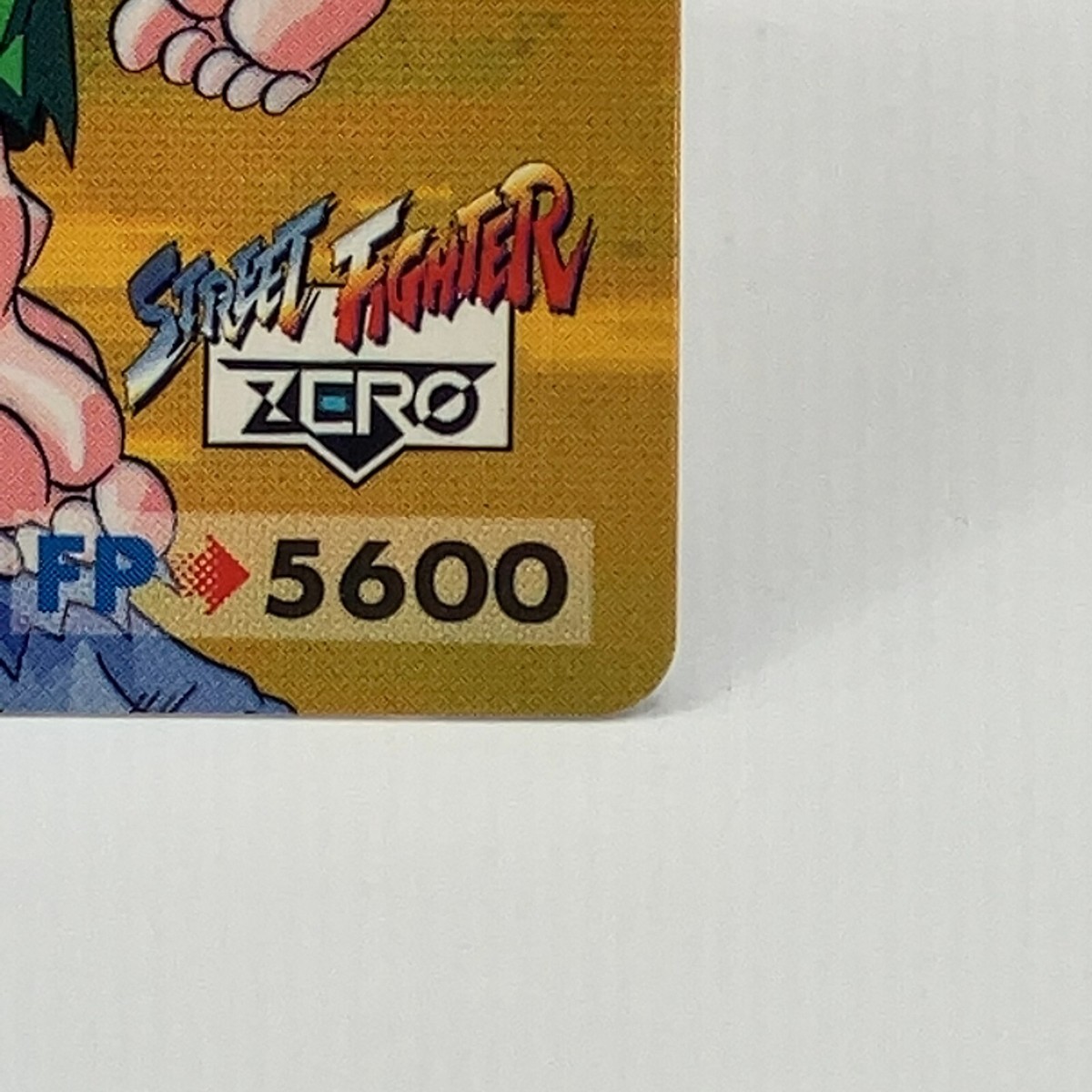Dan TCG Carddass Street Fighter 2 Zero Super Famicom Video Game