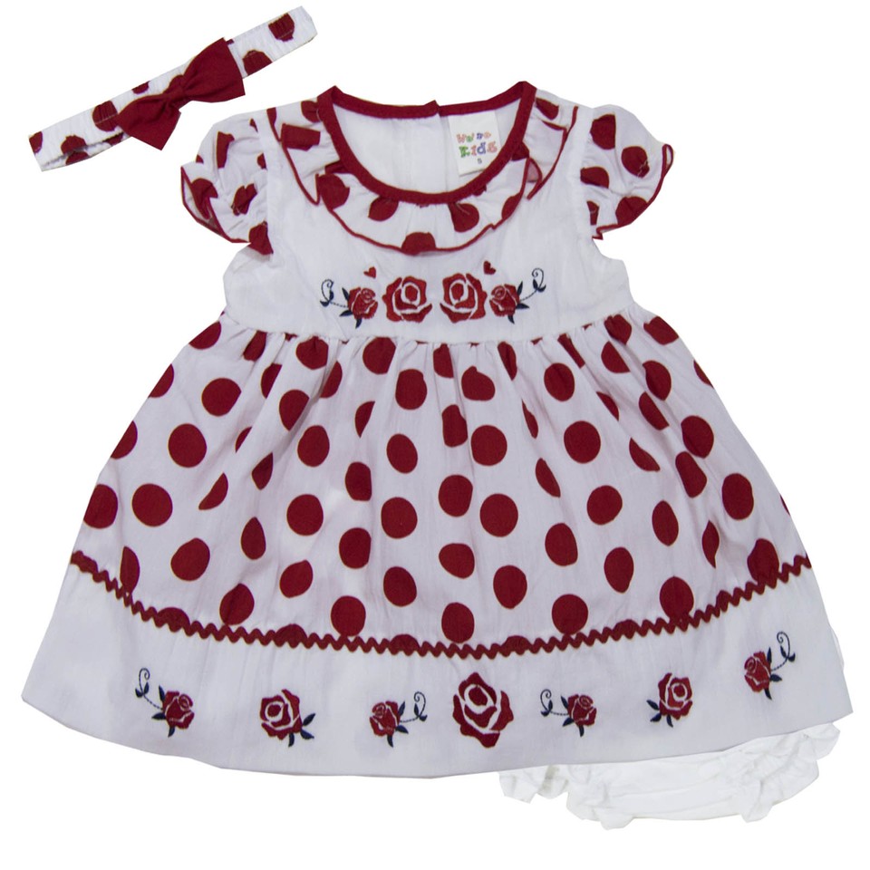 new newborn infant baby girl dress 3 piece set outfit size 3 6 9 months