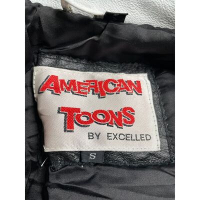 American Toons Men's Sports Leather Jacket 1996 Olympic Games USA