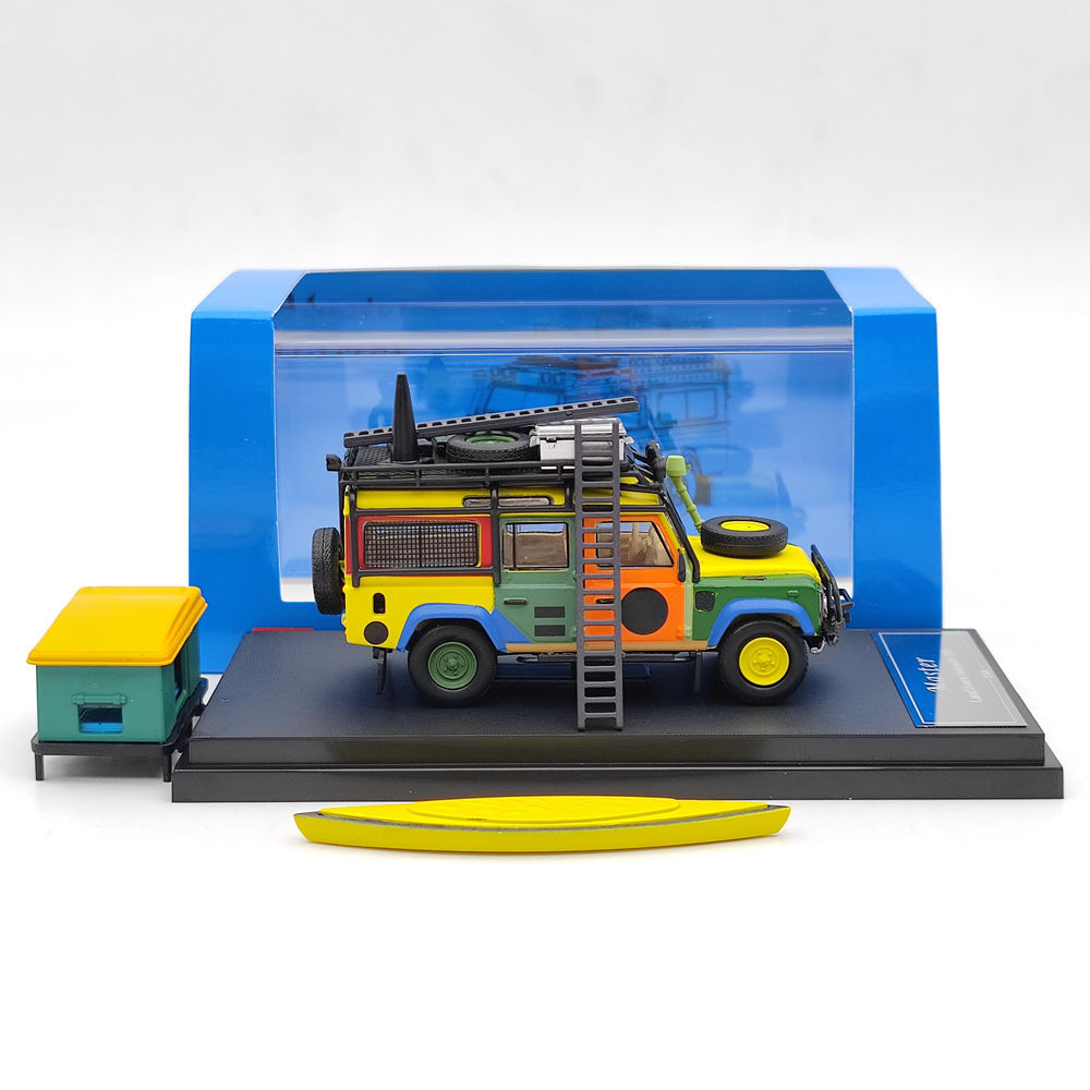 Master 1:64 Land Rover Defender 110 Gulf - Modèle Moulé Sous Pression