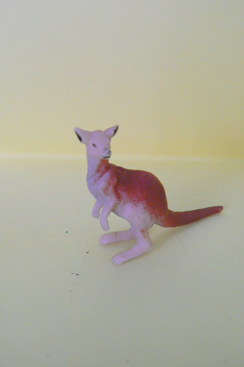 Figurine Pélican Elastolin Souple - Ferme/zoo, Plastique Peint, échelle 1:32, Occasion Bon état