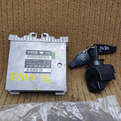 Mercedes W210 E200 ECU Kit EIS Ignition Switch Key Lock 0175452432 VDO MSE