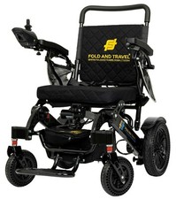 Fold and Travel AUTO FOLDING Electric Wheelchair Folding  Power Wheelchair 