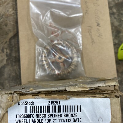 Nibco T023600FC BRONZE Handle For 2  111/113 Gate Valve