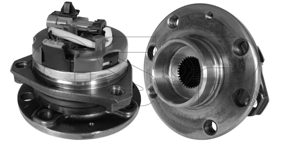 GSP 9333033 Radlagersatz For Opel Vauxhall-image