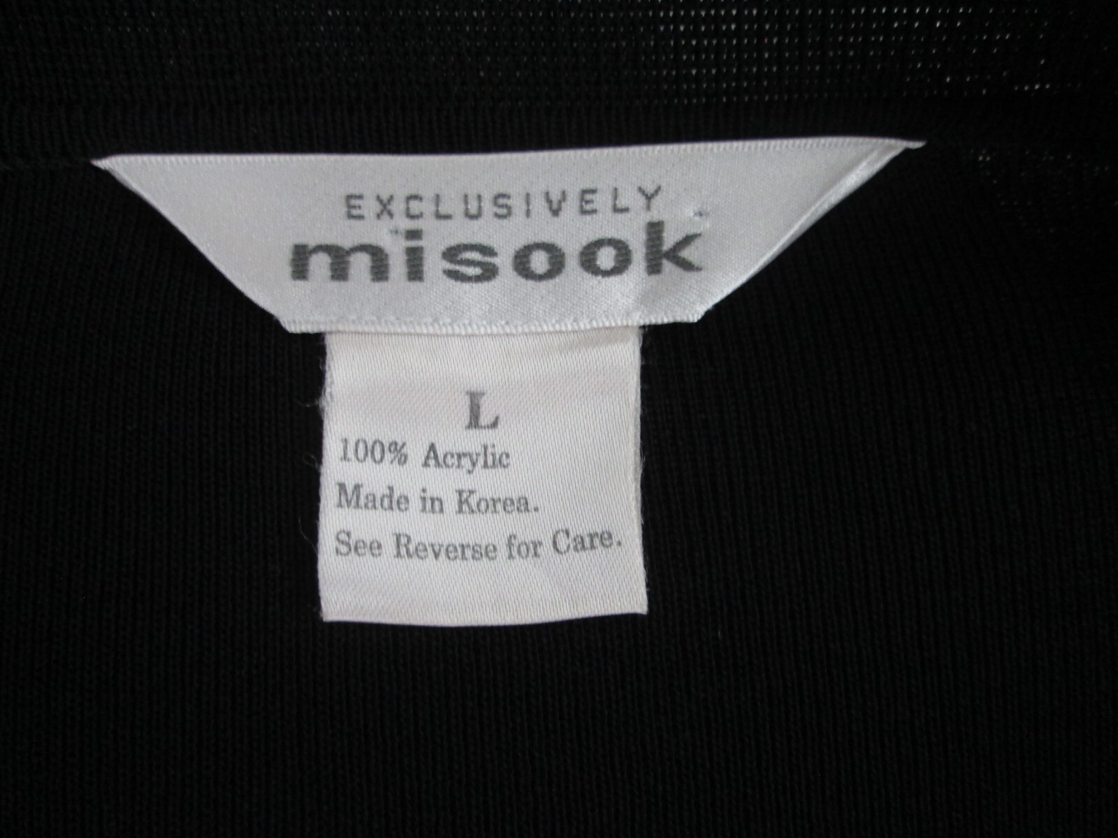 Exclusively MISOOK Solid Black Open Front Cardiga… - image 5