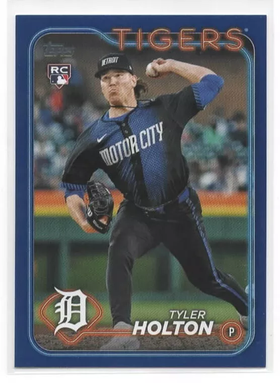 Tyler Holton trading card