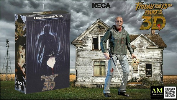 Neca - Friday The 13Th Part Iii 3D - Ultimate Jason Voorhees - New Dimension Neu-image