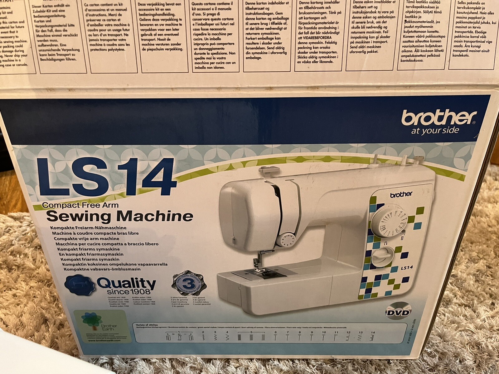 Brother LS14 Metal Chassis Sewing Machine 313052792770 eBay