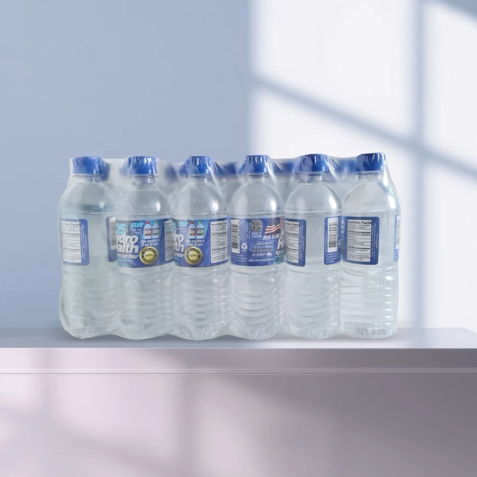 Deuterium Depleted Water 25 ppm Hydro Health 24 pcs x 500ML,free S&H to Cont.US - Image 3 of 4