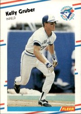 1988 Fleer #111 Kelly Gruber baseball card