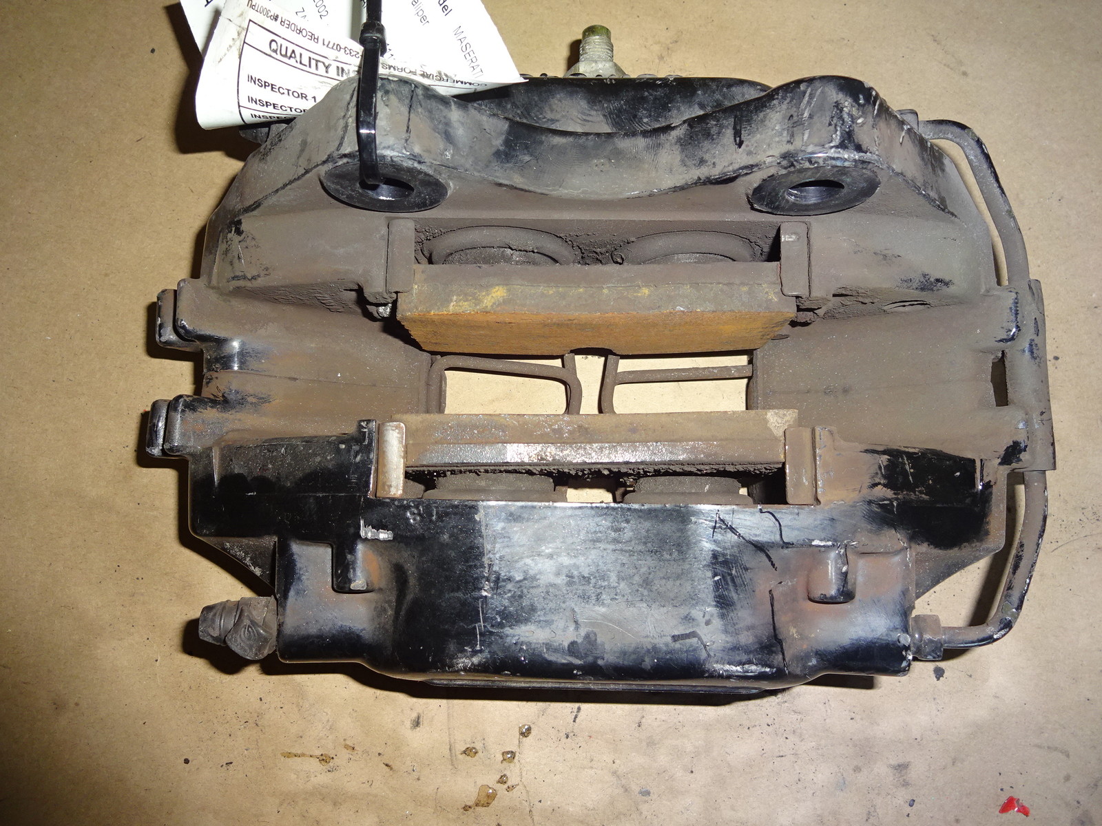 Maserati 4200 Coupe Spyder RH Right Rear Brake Caliper # 387201112