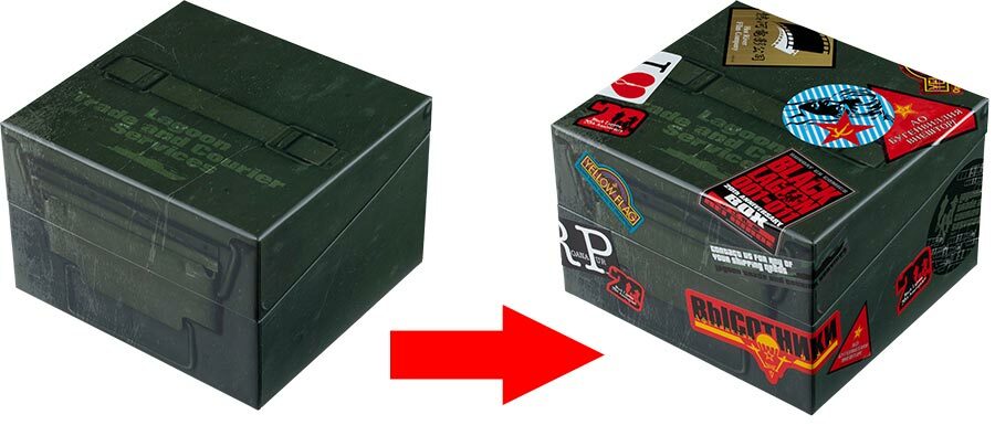 BLACK LAGOON vo.1-11 comics set 20th ANNIVERSARY BOX japan BLACK LAGOON vo.1-11 comics set 20th ANNIVERSARY BOX japan