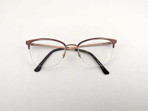 Karen Kane Eyeglasses, Frames Only, Red Bud Brown, 51-18-135, Metal