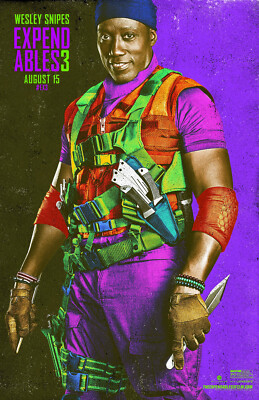 AA4738 The Expendables 3 By Patrick Hughes 2014 Wesley Movie Poster 11x17