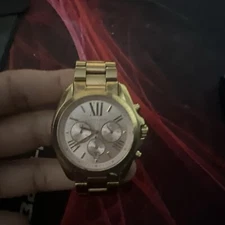 Michael Kors MK6359 Bradshaw Two-Tone Chronograph Stainless Steel Women's Watch