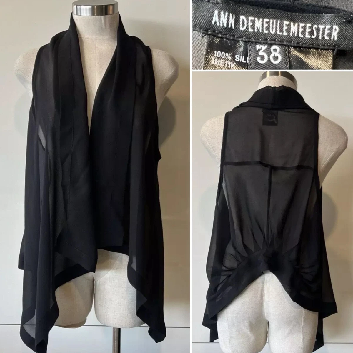 Women's Silk Ann Demeulemeester for sale | eBay