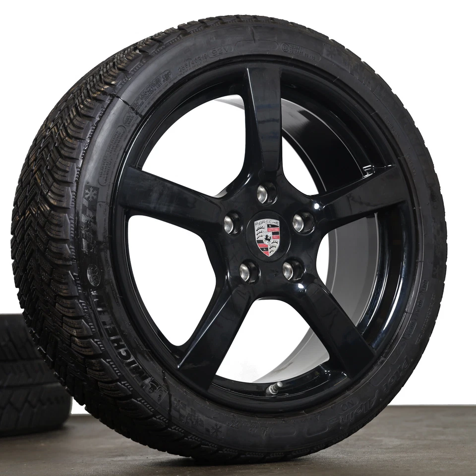 Original Porsche Winterräder 19 Zoll für Cayman 718 & Boxster 982 982601025B - Bild 3 von 4