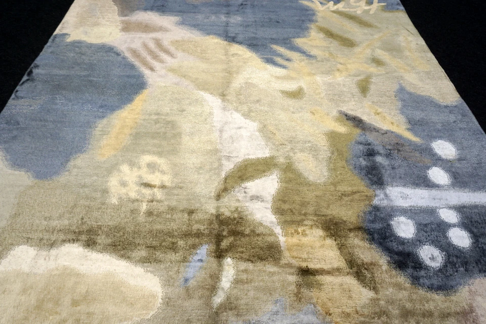 Seidenteppich China 238 x 168 cm Seide Designer Orient Teppich Handgeknüpft Rug - Bild 4 von 4